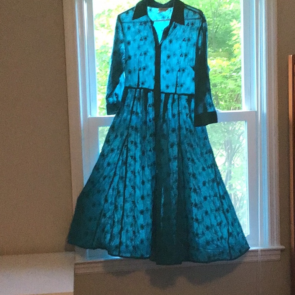 Coldwater Creek shirt waist dress.